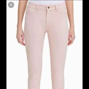 Calvin Klein Blush Pink Cropped Jeans Size 4 NWT